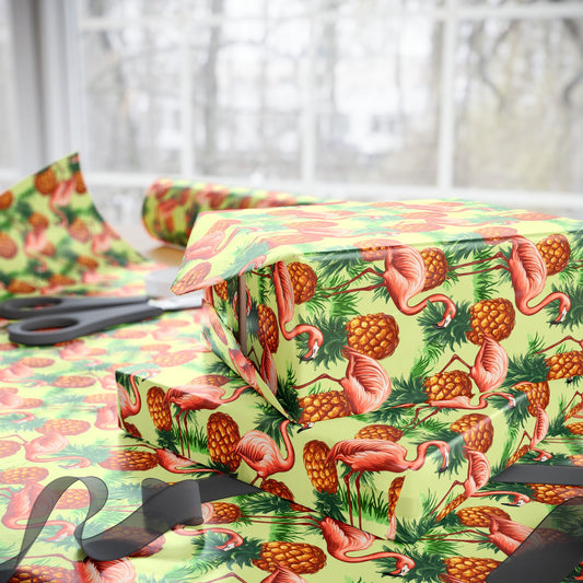 Flamingle With Pineapples