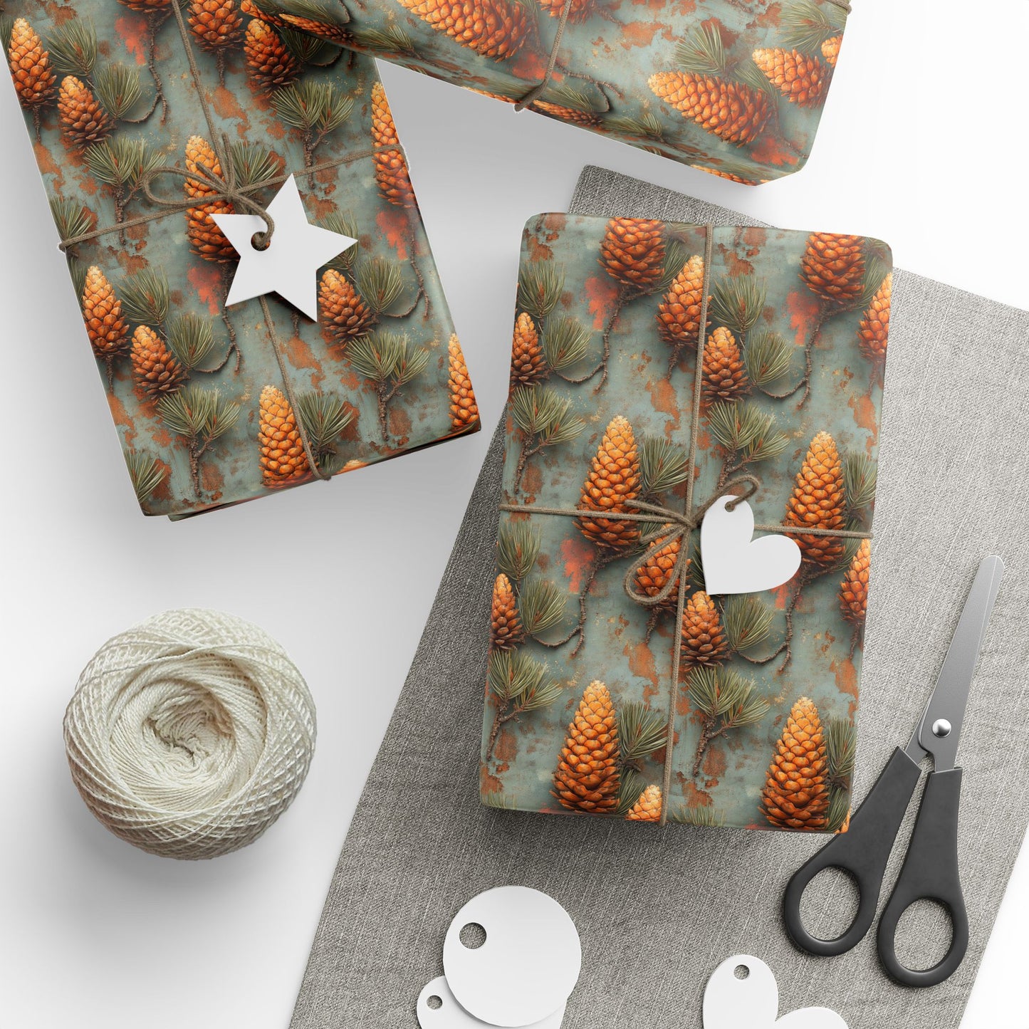 Maine State Flower : White Pine Cone & Tassel