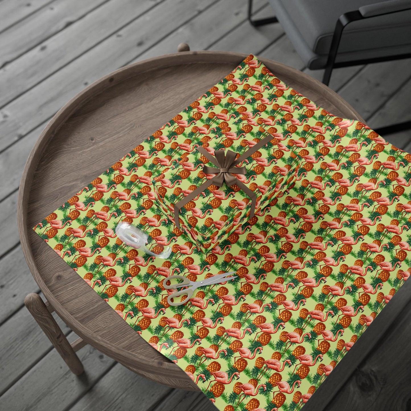 Flamingle With Pineapples