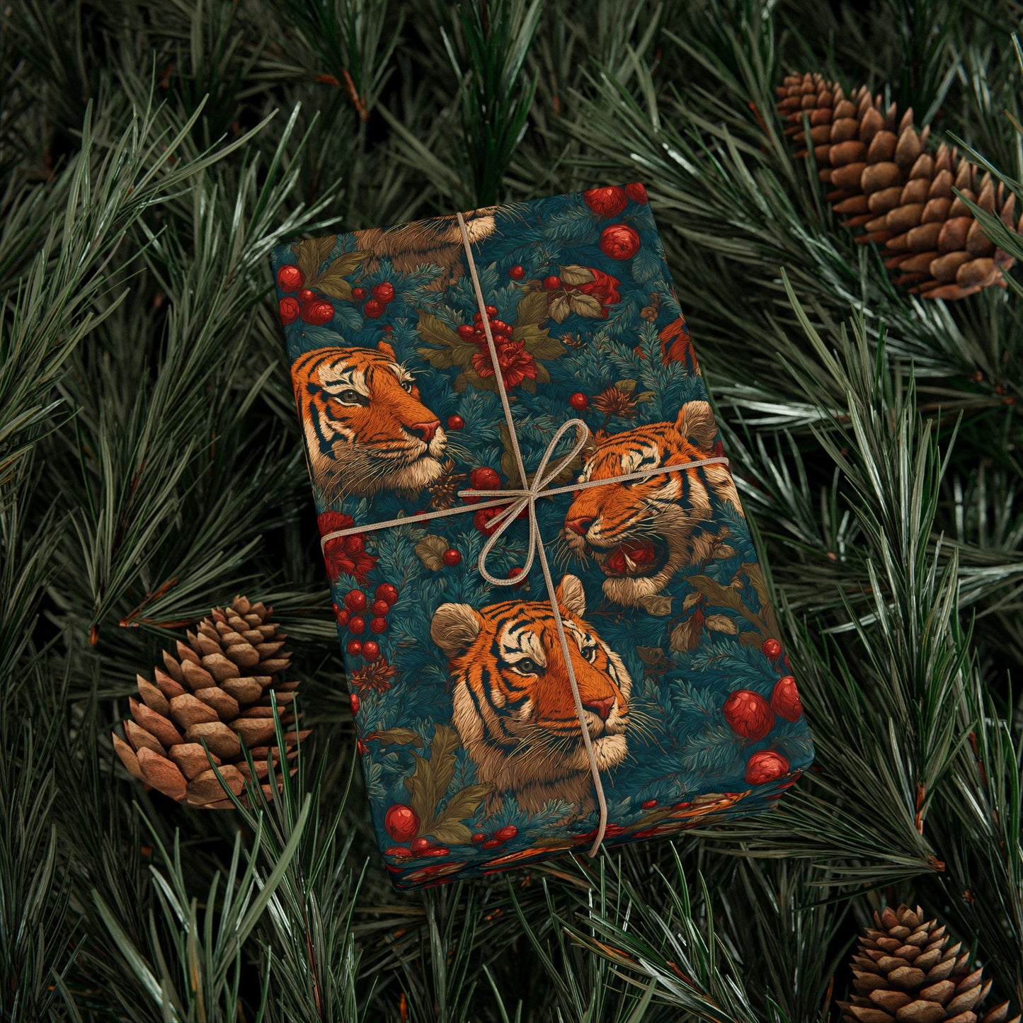 Silent Night Jungle Tigers